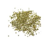 Serhat Aksesuar ve El İşçilik Gold Rengi 4 mm Piramit Plastik Boncuk Aksesuar Takı Malzemesi (25 Gr)
