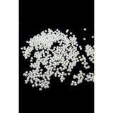 Serhat Aksesuar ve El İşçilik Güzel Beyaz Janjan 4 mm Plastik Boncuk Aksesuar Takı Malzemesi (25 Gr)