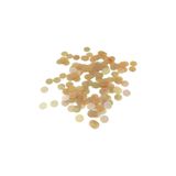 Serhat Aksesuar ve El İşçilik Krem Janjan 12 mm Yandan Delikli Plastik Pul Payet 30 Gr (Tülbent, Oya, Havlu Malzemesi)