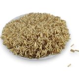 Serhat Aksesuar ve El İşçilik Kristal Sarı Boru Boncuk 100 Gr