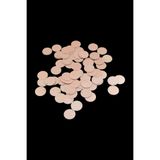 Serhat Aksesuar ve El İşçilik Pudra 16 mm Yandan Delikli Plastik Pul Payet 30 Gr (Tülbent, Oya, Havlu Malzemesi)
