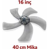 Serhat Deniz Cvs Dn 91018 Vantilatör Pervanesi 16 Inç 5 Kanat Sert Mika 39 cm