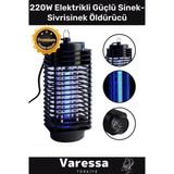 Seri 220V Elektrikli Prizli Az Yer Kaplar Cız Lamba Mor Işık Kara Sivri Sinek Öldürücü