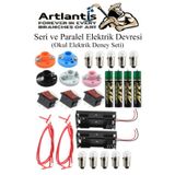 Seri Ve Paralel Elektrik Devresi 1 Paket Basit Elektrik Devresi Deney Seti Egitici Is Egitimi Seti