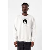 Serial Experiments Anime Lain Poster Beyaz Erkek 2ip Sweatshirt