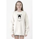 Serial Experiments Anime Lain Poster Beyaz Kadın 2ip Sweatshirt