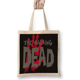 Serie The Walking Dead Bez Çanta Uzun Saplı - Açık Bej - 40 X 40