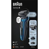 Series 6 6040CS Elektrikli Tıraş Makinesi, Şarj Standlı, Hassas Düzeltici, Islak ve Kuru, Şarj - Çok Renkli