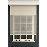 Serin Home Collection Bej Jaluzi Görünümlü Tül ve Stor Perde (Dayanıklı Alüminyum Kasa) - 110 x 260