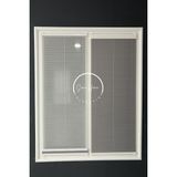 Serin Home Collection Gece Gündüz Katlanabilir Koyu Gri Çiftli Plise Perde, Cam Balkon Perdeleri, Pvc Pencere Perdeleri - 40 x 180 cm