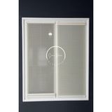 Serin Home Collection Gece Gündüz Katlanabilir Krem Çiftli Plise Perde, Cam Balkon Perdeleri, Pvc Pencere Perdeleri - 70 x 140 cm