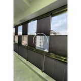 Serin Home Collection Katlanabilir Cam Balkon Plise Perde Antrasit (Kancalı Veya Vidalı Sistem) - 90 x 220 cm