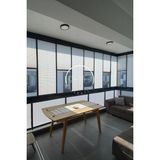 Serin Home Collection Katlanabilir Cam Balkon Plise Perde Beyaz (Kancalı Veya Vidalı Sistem) - 90 x 160 cm