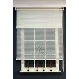Serin Home Collection Krem Jaluzi Görünümlü Tül ve Stor Perde (Dayanıklı Alüminyum Kasa) - 110 x 200