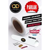SERİN Yapışkanlı Folyo Parlak Beyaz 30x5 Metre Lake Pvc Dolap, Tezgah, Mobilya, Masa Kaplama Folyosu