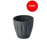 Serinova 3 Adet 12 Litre Siyah Renk PapatyaSaksı - P005BLCK