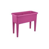 SERİNOVA Fuşya Pembe Ayaklı Bahçe Çit Saksı (2 Adet Set)