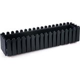 Serinova IB02 Istanbul 9 Litre Balkon Saksısı Siyah - 9 lt