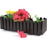 Serinova Ib02 İstanbul Balkon Saksı No:2 - 9 Litre - Kahve