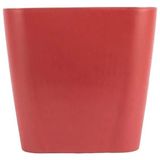 Serinova Kare Saksı 8.8 Lt – No 7 Boyutunda Modern Kare Formlu Bitki Saksısı - Kırmızı