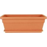 Serinova KBT01 Kemer Bahçe Saksı Set 1 No 9 Litre 46 Cm, Kiremit