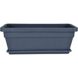 Serinova KBT02 Kemer Bahçe Saksı Set 2 No 22 Litre 61 cm, Antrasit