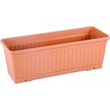 Serinova Kmb2 Kemer Balkon Saksı Tabaklı 50,5cm, 11 Litre Kiremit - Renkli