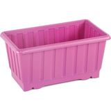Serinova Küçük Balkon Saksı 4.3 Lt – Minimal Alanlar İçin 4.3 Litre Balkon Tipi Saksı - Vişne
