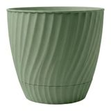 Serinova Nehir Saksı Matcha Yeşili - 1 No - 11x9,8 - Fıstık Yeşili