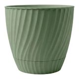 Serinova Nehir Saksı Matcha Yeşili - 4 No - 21,6x19,2 - Fıstık Yeşili