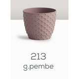Serinova No 2 Gül Pembe Kapadokya Saksı