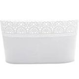 Serinova ODB1 Oval Dantel Balkon 3.7 Litre Saksı