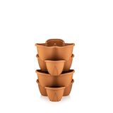 Serinova PKS3 Pamukkale Saksı 62,2 cm, 12,5 Litre Dekoratif Saksı Kiremit