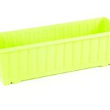 Serinova S232 Klasik Balkon Tabaklı 49 cm 7.4 lt Fıstık Yeşili Saksı