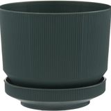 Serinova S282 Yeşil 18,5 cm 3,3 lt Lüks Dekoratif Saksı