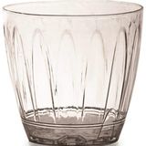 Serinova Şeffaf Plastik Orkide Saksı 3 lt 3'lü 18x16.5 cm Hafif ve Dayanıklı Tasarım