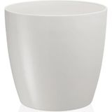 serinova Serinova Yakut No 5 Büyük Boy Drenajlı Saksı 22 L - Kirli Beyaz - 340X340X310 mm