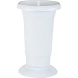 Serinova Silindir Kesme Çiç. Vazosu 5,5 Lt - Beyaz - 225X350