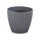 Serinova Sümela Saksı - 173x156 mm 2,5 LT. - Antrasit