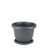 Serinova V502 Villa Saksı Set No: 2 1 Litre, 15,2 Cm, Antrasit