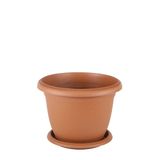 Serinova V506 Villa Saksı Set No: 6 5 Litre, 25 Cm, Kiremit