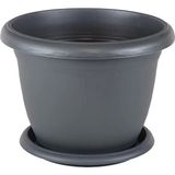 Serinova V508 Villa Saksı Set No: 8 14 Litre, 36 Cm, Antrasit