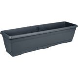 Serinova V630 Tabaklı 72 cm 14 lt Antrasit Villa Balkon Saksı