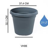 Serinova Vaha No 6 Geniş Tabanlı 21 lt Saksı