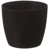 Serinova YK01 Siyah 11 cm 0.68 lt Yakut Saksı No:1 Drenaj Aparatı ile Birlikte