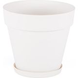 Serinova YS06 Yalı Saksı, Beyaz Dekoratif Saksı
