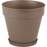 Serinova YS07 46 lt Mocha Tabaklı Dekoratif Saksı