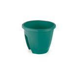 SERİNOVA Zümrüt Küpeşte Saksı 7.5 Lt – Balkon Korkuluğu İçin Büyük Boy Dekoratif Saksı