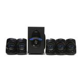 Serisi Bluetoothlu 5+1 Dijital Ekran Radyolu USB Ses Sistemi Uyumlu