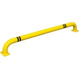 Şerit Ayırıcı Bariyer , Oto Park Araç Stoperi, Otopark Demiri Sarı 140 x 60 mm - Sarı - Siyah